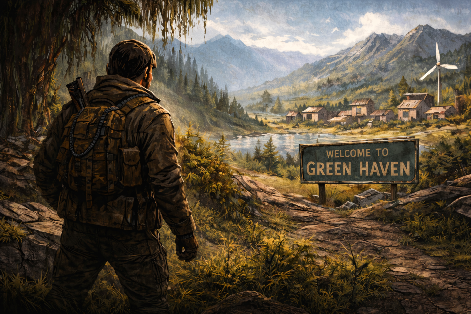 Green Haven concept art
